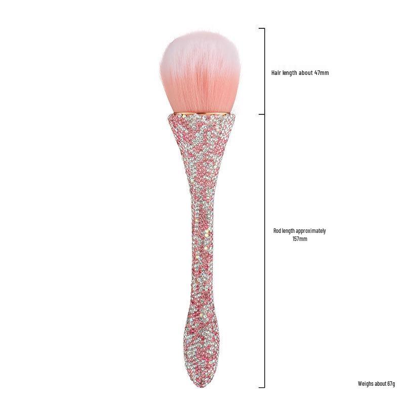 

Кисть для макияжа «Бриллиант Маленькая талия»: Румяна, Пудра и Нейл-арт – Длинная ручка для начинающих розовый