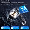 Kabellose Ohrhörer Bluetooth 5.4 6 Mikrofone ENC Geräuschunterdrückung Ohrstöpsel Tiefer Bass HiFi Stereo LED-Anzeige 48H Wiedergabezeit Kopfhörer IPX7 Kopfhörer Android iOS