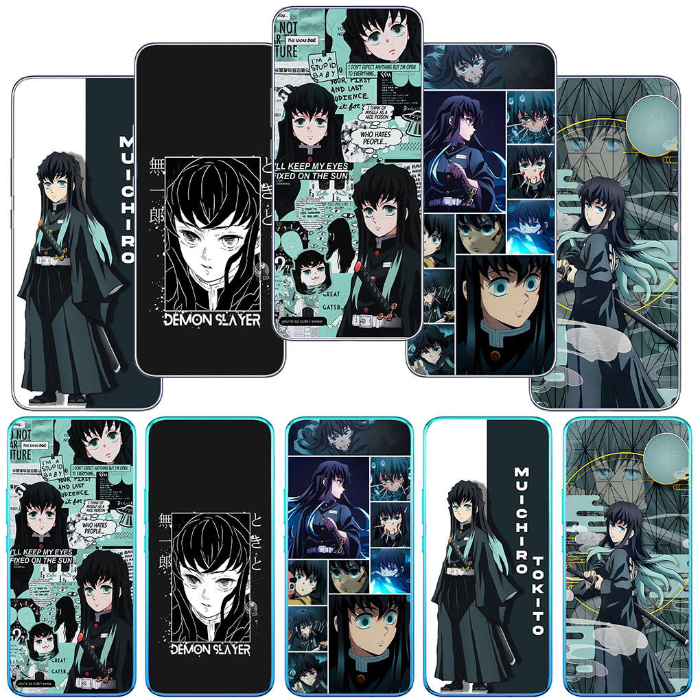 

Чехол для Motorola Moto Edge 40 30 neo G54 G24 G84 iPhone 15 14 Xiaomi Redmi Note 13 12 11 8 Pro Samsung Galaxy A54 Muichiro Tokito Demon Slayer