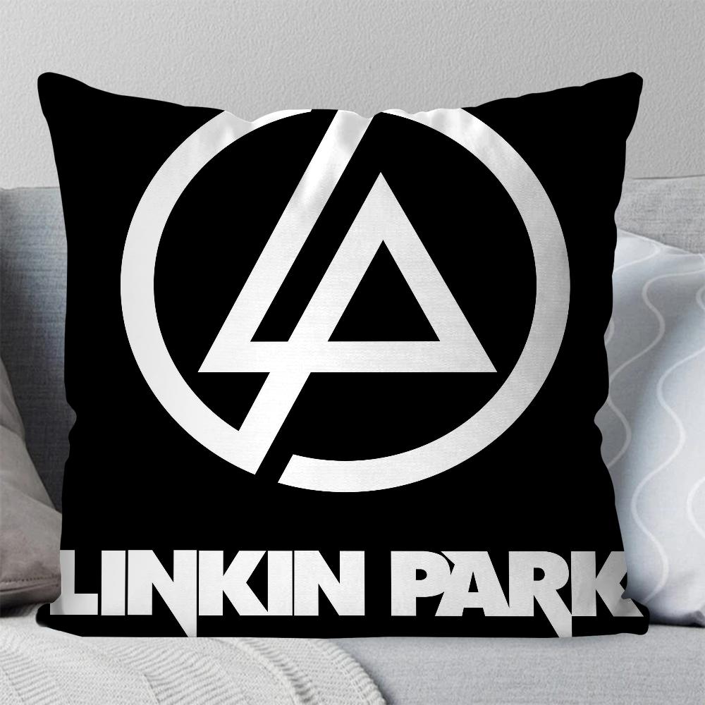 Band L-Linkin From Zero P-Park Pillow Case Square Pillow Bedroom Sofa Leisure Comfort Cushion Living Room Home Decoration 40X40