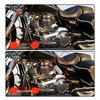 Harley Street Glide Electra Glide Oil Cooler Trim Cover