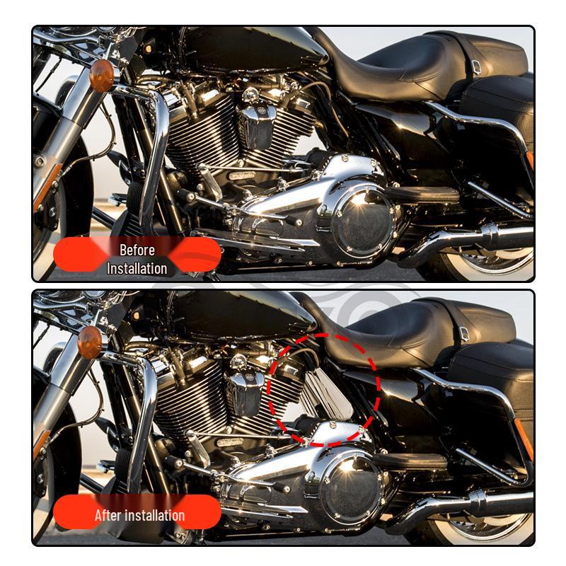 Harley Street Glide Electra Glide Oil Cooler Trim Cover