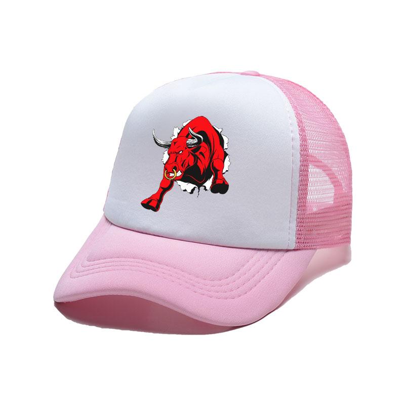 Nowa Czapka Baseballowa Z Nadrukiem Red Of Bull Męska Damska Rodzic-Dziecko Siateczkowy Daszek Zewnętrzna Czapka Przeciwsłoneczna Gorras Hombre