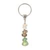 Natural Keychain Gift for Men Women Gemstone Car Key with Split