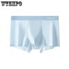 3 st Herrkalsonger i Is-Silke Sömlösa Mesh Tunn Underkläder Andningsbara Herrkalsonger Boxer Brief