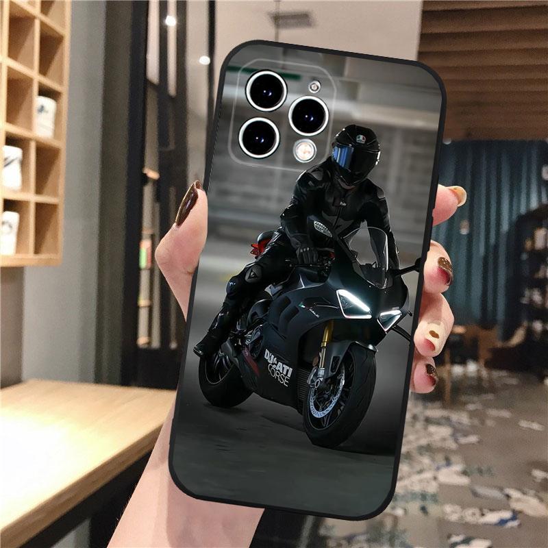 Motorcycle Phone Case For iphone 17 Pro Max Air 16 15 14 13 Pro Max 15 16 Pro 15Plus
