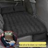 OEING Foldable Flocked Car Rear Seat Air Mattress