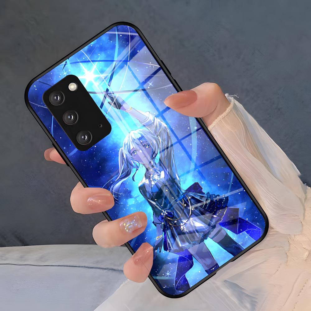 H-Hoshimachi Suisei Handyhülle Für Samsung S26 S25 Plus S20 S20 Plus S22 Ultra S23 FE S21 Plus S21 Ultra Glasabdeckung