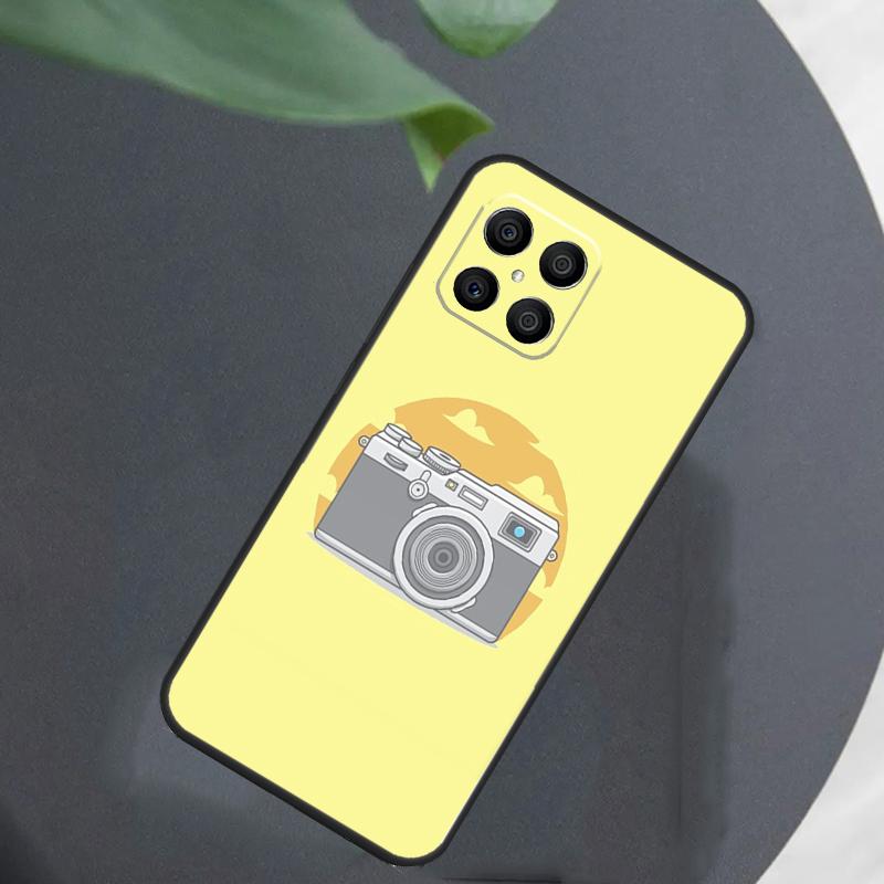 Classic Camera Lens For Honor Magic 8 7 6 Pro Case For Honor Win RT X9d X9c X9b X9a X8c X8b 50 70 90 200 400 Lite