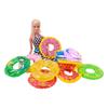 10/20Pcs Doll Swimming Ring Mini Swim Rings for Barbie Doll Inflatable Lifebuoy Toys Duck Baby Shower Toys Dollhouse Accessories