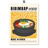 Retro Korean Food Cuisine Kimchi Wall Art Canvas Painting Nordic Posters And Prints Wall Pictures For Kitchen Dinning Room Decor