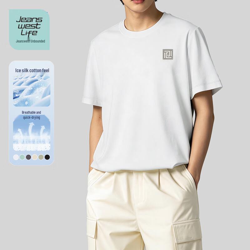 Jeanswest Men s Cool Touch Short Sleeve T-Shirt 3XL