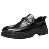 2025 Wenzhou men's business casual leather shoes one pedal genuine leather men's shoes trend versatile fashion foot loafers