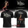 Camiseta Negra de Algodón Wolf Alice The Clearing Tour 2025 Lado Doble T229 Camiseta Unisex