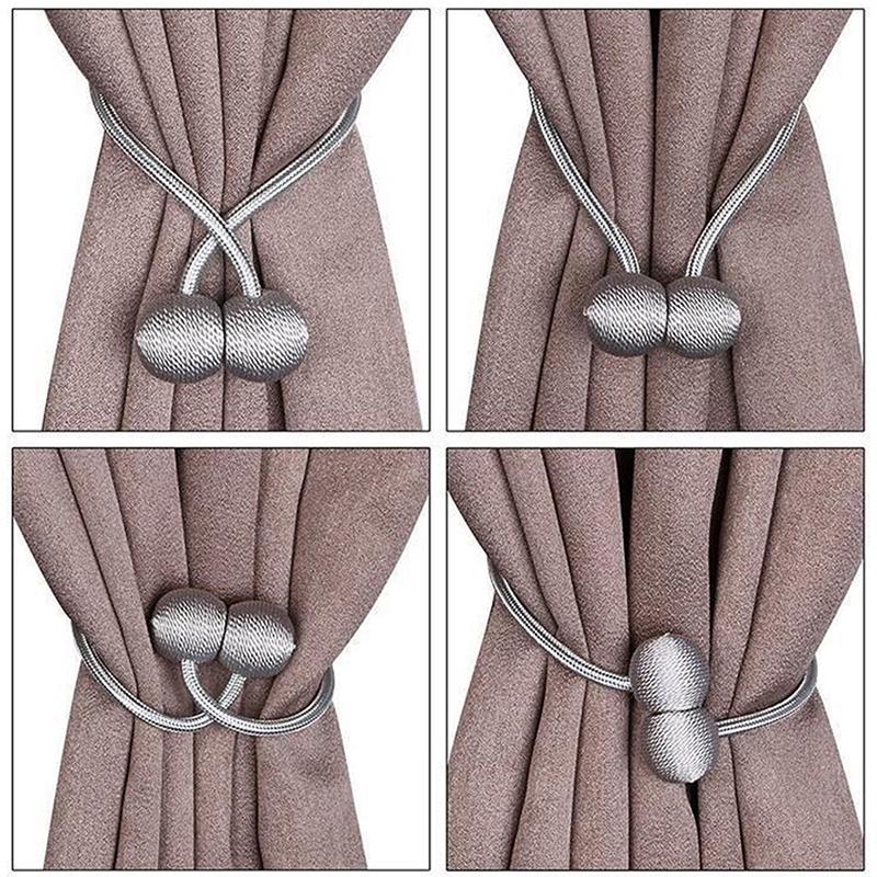 modern minimalist agnetic Curtain Tieback High Quality Clip Curtains Buckle Holder Decorative Home Curtains Accessories