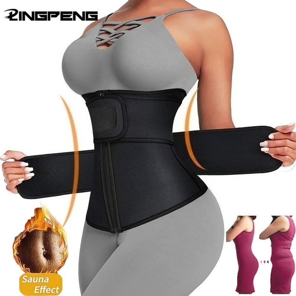 Neoprene Sauna Sweat Waist Trainer Corset For Women Waist Shaping Vest Tight Body Slimming Workout