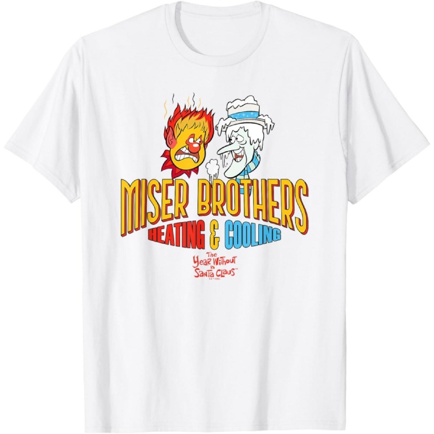 The Year Without a Santa Claus Miser Brothers T-Shirt S