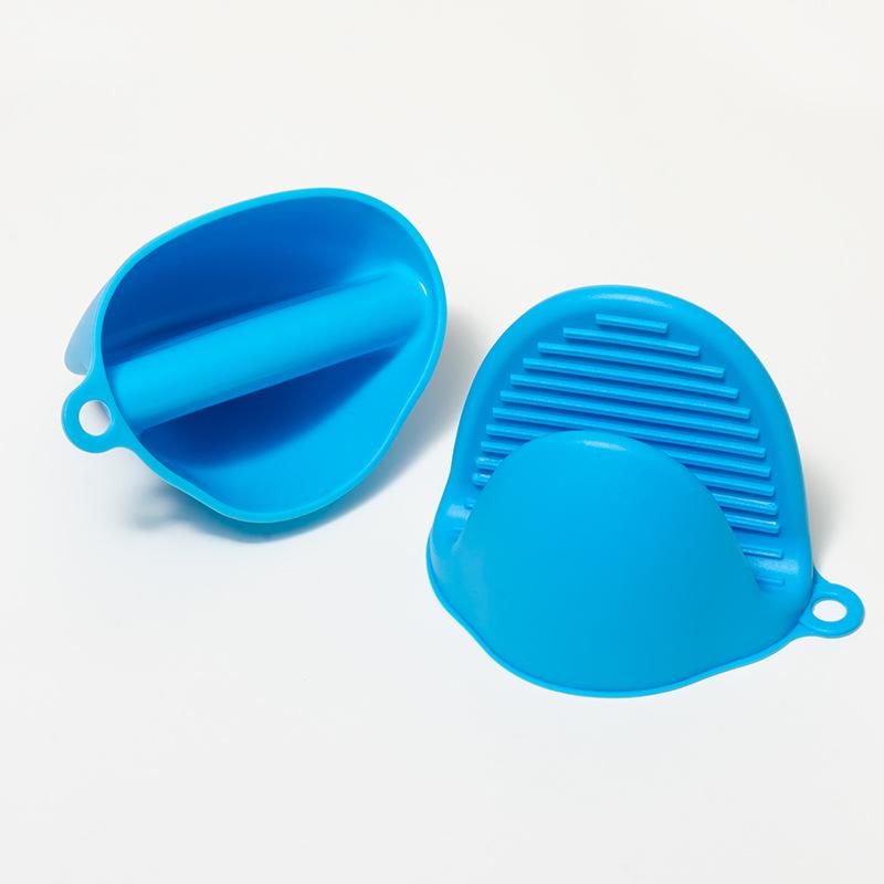 Silicone Nordic Color Heat-Resistant Microwave Glove - 42g, Anti-Slip, Anti-Scald Plate Lifter