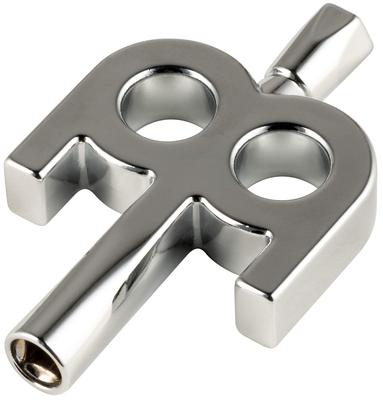 MEINL Stick Brush Meinl Tuning Key Kinetic Key Chrome SB500 & (Drum Key) []