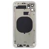 For iPhone 11 6.1 inch Back Battery Housing Cover+Middle Plate Frame+Side Buttons Replacement Part (without Logo)