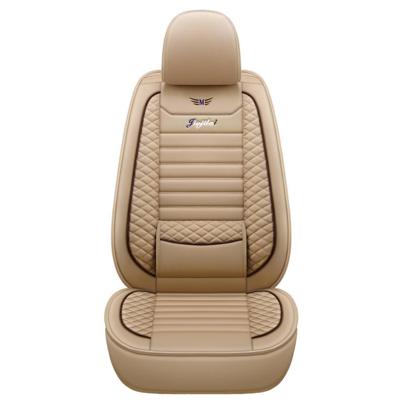 JJL Universal Full Wrap Car Seat Cushion - All Seasons, Solid Color, Sports Style