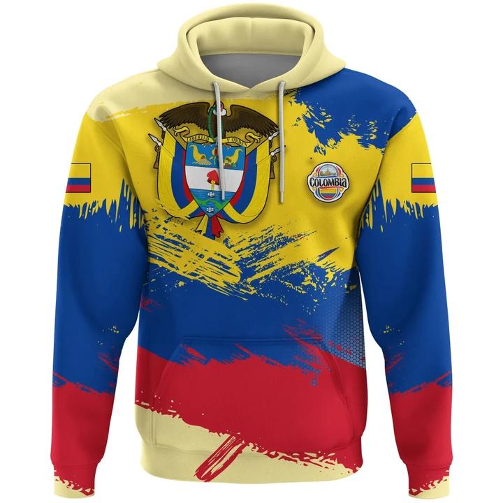 Etst 003 Colombia Nationaal Embleem Kaart Grafische Sweatshirts Vlag Hibiscus Bloem Hoodies Voor Mannen Kleding Ridder Trainingspak Woemn Hoodie Tops 5XL