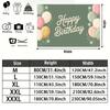 Party Backdrop Happy Birthday Birthday Balloon Photo Booth Background Front Door Decor