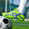 Kids Soccer Shoes Society TF/FG School Football Boots Cleats Grass Sneakers Boy Girl Outdoor Athletic Training Sports Footwear Size 28-39