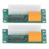Dual Power Supply Sync Starter SATA Interface Dual PSU Adapter 24 Pin Dual Power Connector for BTC Miner
