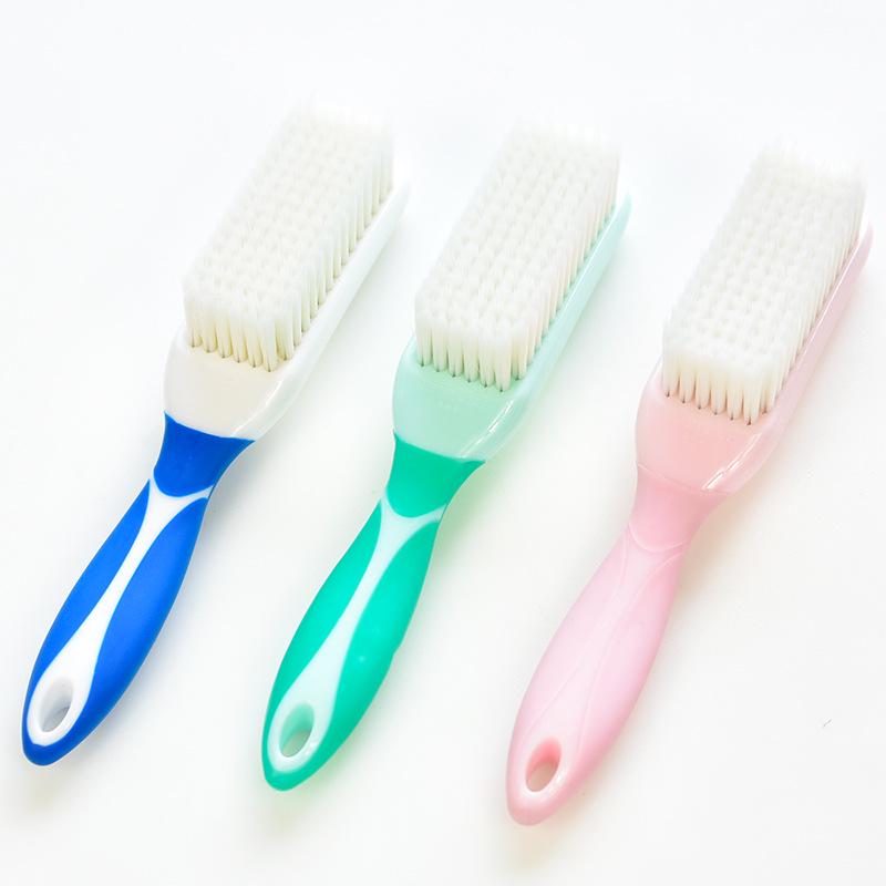 Perie de pantofi cu peri moi și mâner lung pentru îndepărtarea delicată a petelor și curățare