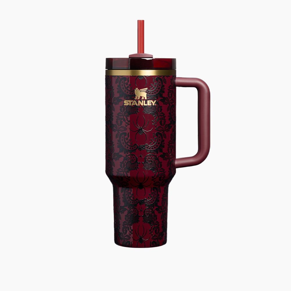 Stanley Quencher H2.0 FlowState Becher 1,18L Bordeaux Spitze - Reisebecher, Koreanisch 591ml black