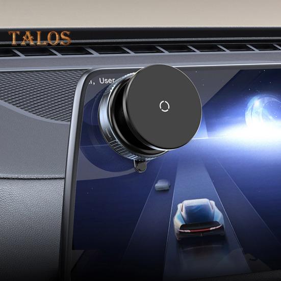 Magnetic Car Phone Holder 360 Degrees Rotation Strong Magnet Suction Cup Mount for IPhone 16/15/14/13/12 Hands-Free Phone Holder for Car Gym Mirror