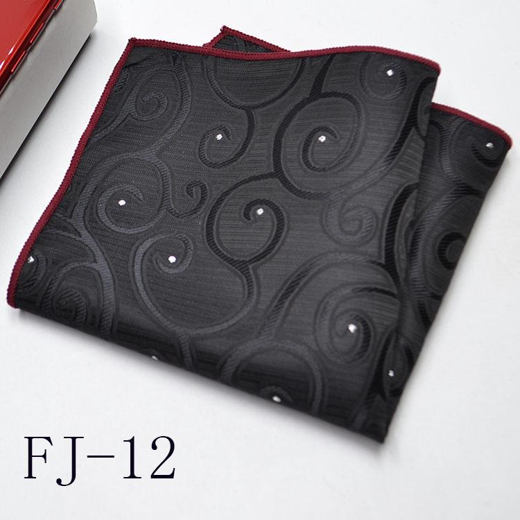 Men'S Pocket Towel Korean Version Cashew Flower Small Square Suit Handkerchief Versatile Dress 24*24Cm