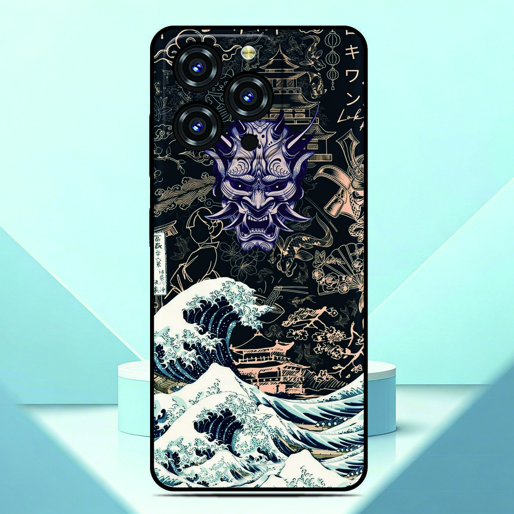Wave Off Kanagawa Phone Case For Samsung Galaxy A57 A37 A27 5G A07 A16 A17 A36 A56 A53 A54 A35 A26 Custom Photo Image Back Cover
