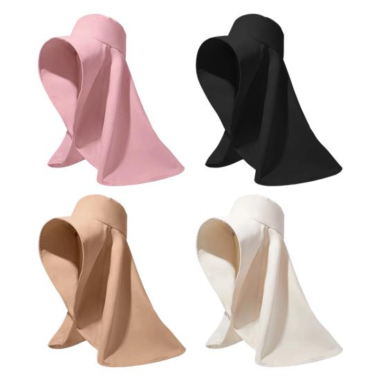 Sun Hat High-Density Anti-UV Fabric Oversized Shawl Style Sun Protection Hat Wide Brim