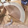 Retro Chinese Folding Fan for Women, Ancient Style, Pure Pigment Color, Women's Spray Painted Dragonfly, 7 ", New, Summer