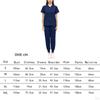 Care Peeling Set, Work Clothes, Soft, Breathable, Elastic Waist, Nurse Clothing, Top And