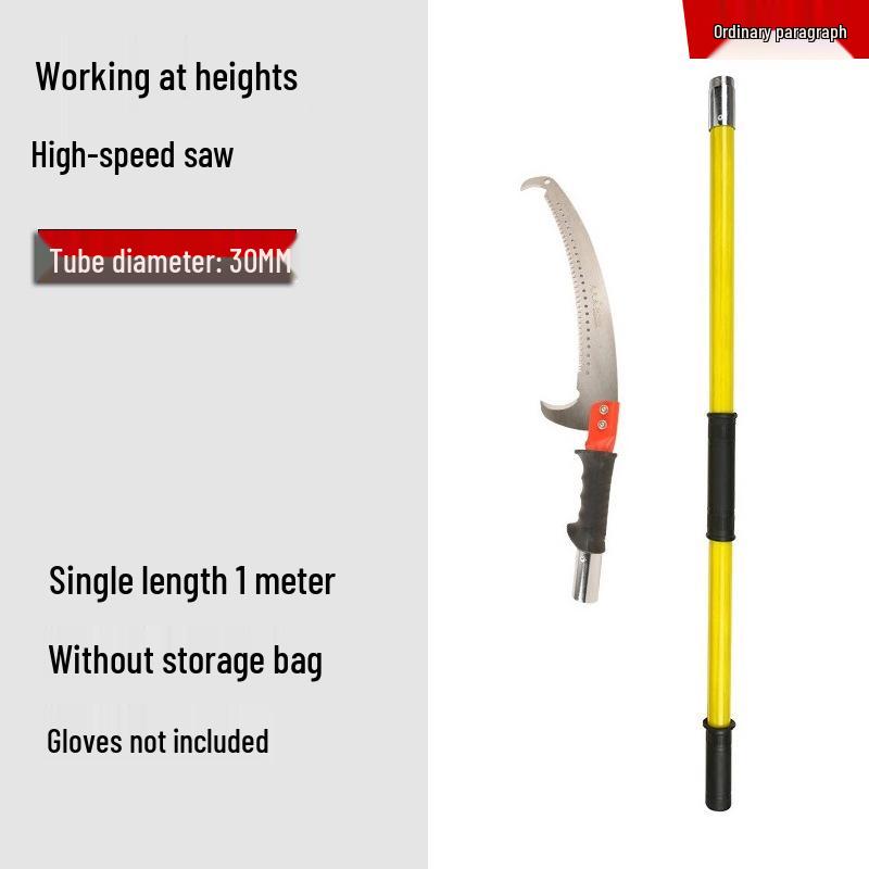 Telescopic Insulated Pruner: Multifunctional High Branch Hand Saw for Safe Tree Trimming