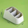 Remote Control Miscellaneous Storage Box Plastic Lattice Student Desktop Stationery Rack Storages Boxs Home Cosmetics Organizer