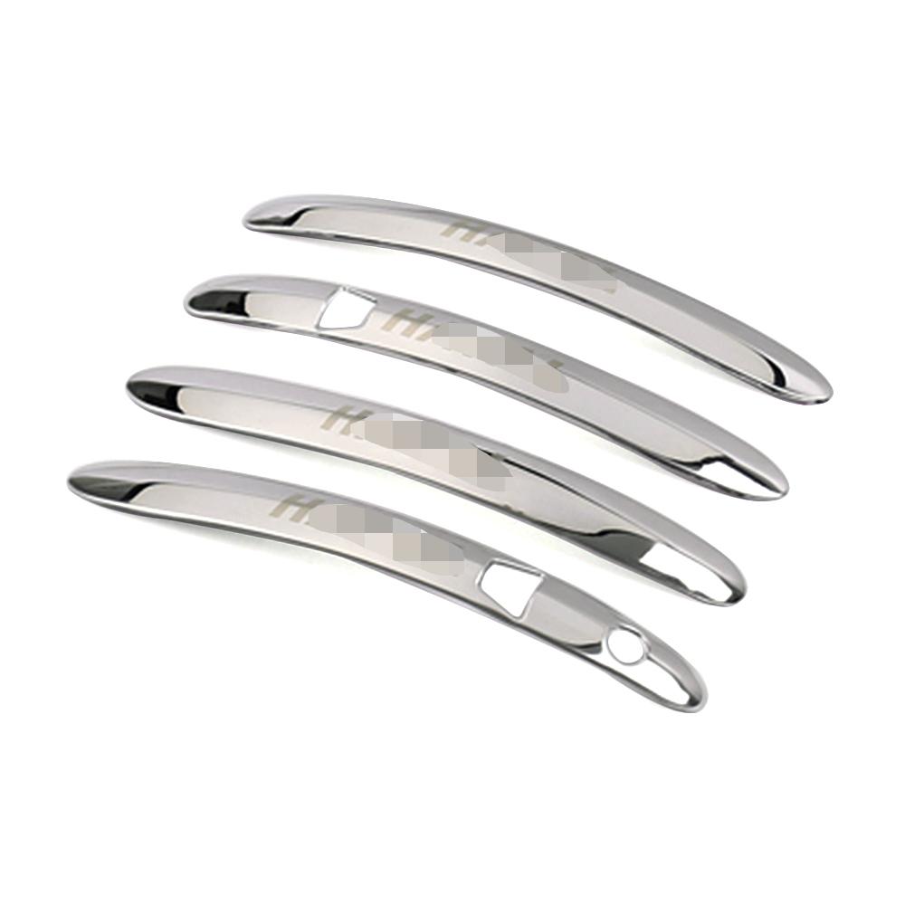 For Haval H6 2018-2024 Car Exterior Modify Door Handle Cover Side Door Bowl Trim Stainless Steel Decoration Protection Sticker