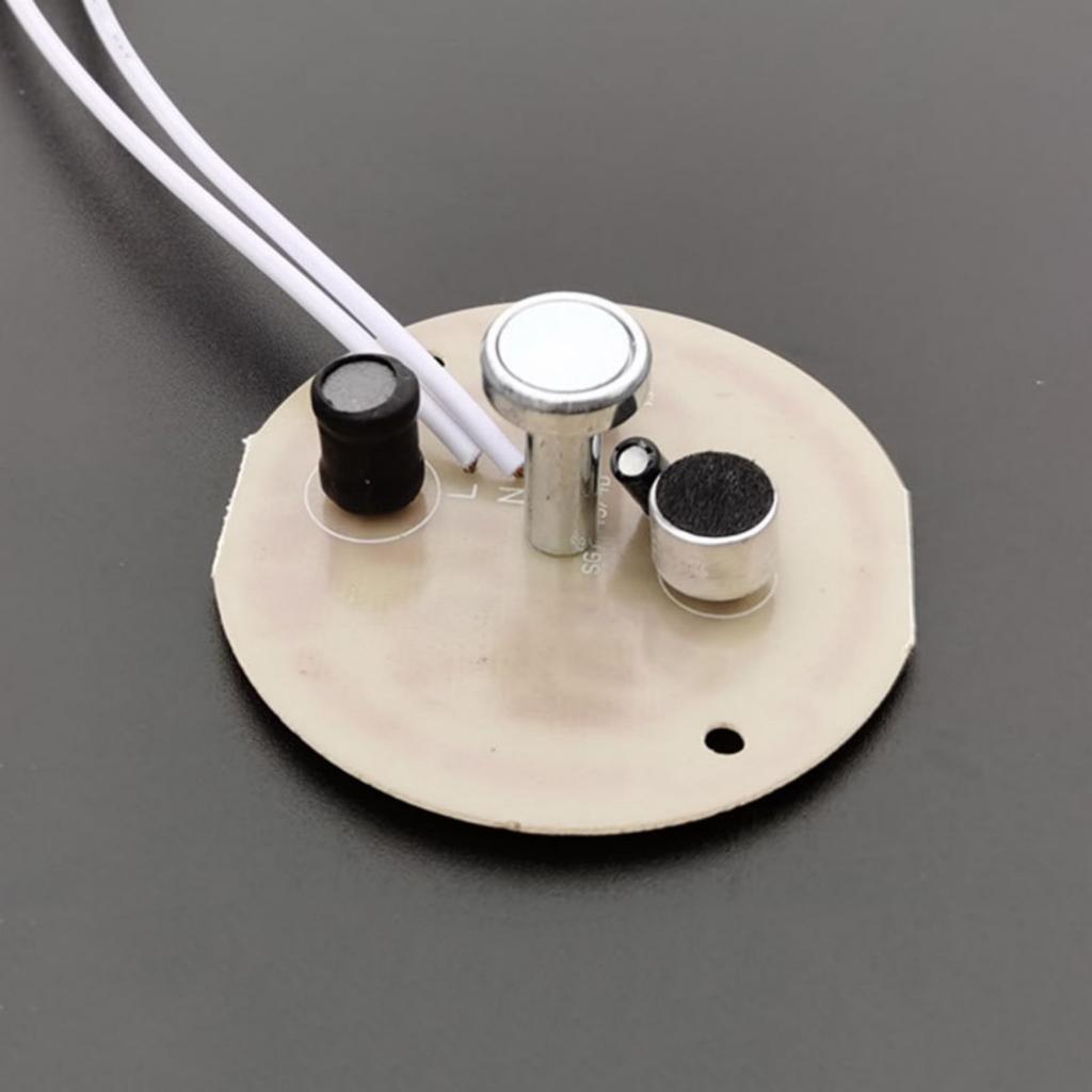 5W LED Ceiling Light Panel Board with Sound Activation Sensors Easy Magnetic Installation MultiScene Application