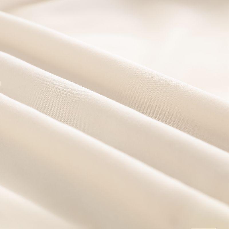 Breathable Dustproof Fitted Sheet Solid Color Mattress Protector For Ultimate Comfort