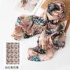 Long Scarf 100% Silk Scarf Long Medium Long Vacation Shawl Women