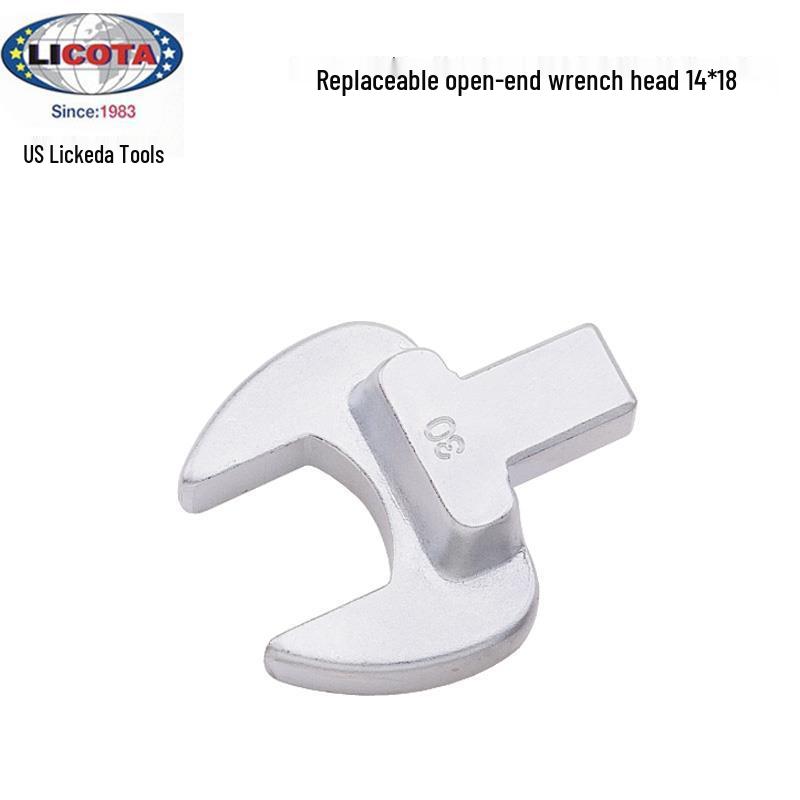 USA LICOTA Likeda AQC-D 14x18 Interchangeable Open-End Torque Wrench Insert 14mm