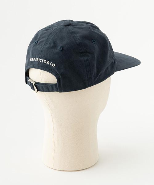 Waildeubeuligseu Cn Flat Brim Cap (Navy)
