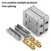 1/3PCS Quick Electrical Cable Terminal Blocks Junction Box Connectors High Power Splitter Wire Connector
