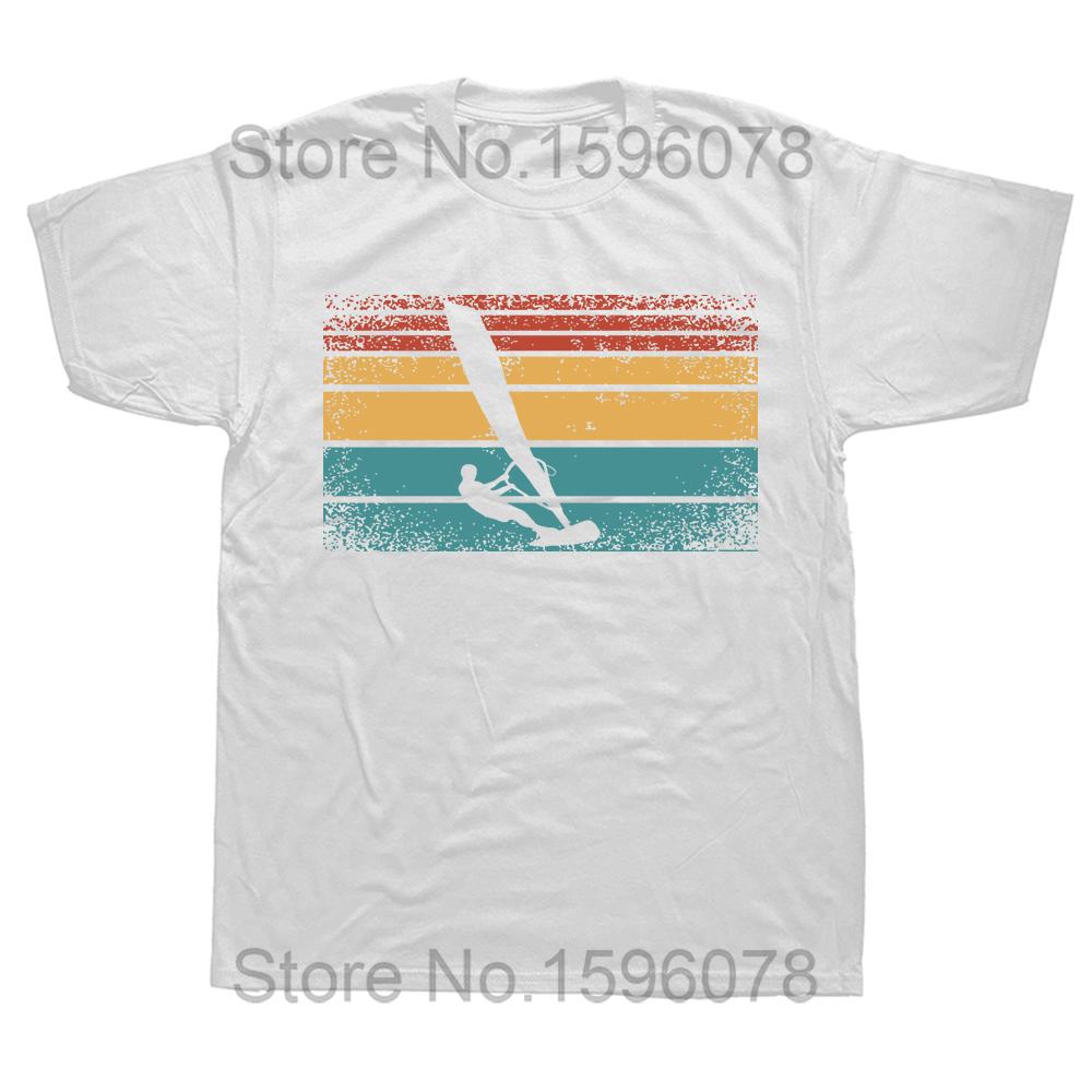 Windsurfen Windsurfen Surfen Surf Baumwolle Kurzarm Lustiges T-Shirt Grafik Harajuku Hip Hop T-Shirt Streetwear