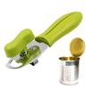 4 In1 Stainless Steel Manual Can Opener With Comfort Grips Sharp Cutting