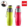 Leak Proof Plastic Sports Water Bottle For Gym Travel School Use With Strap And Flip Cap | Compact Handy Design | 720Ml Each | Set Of 2