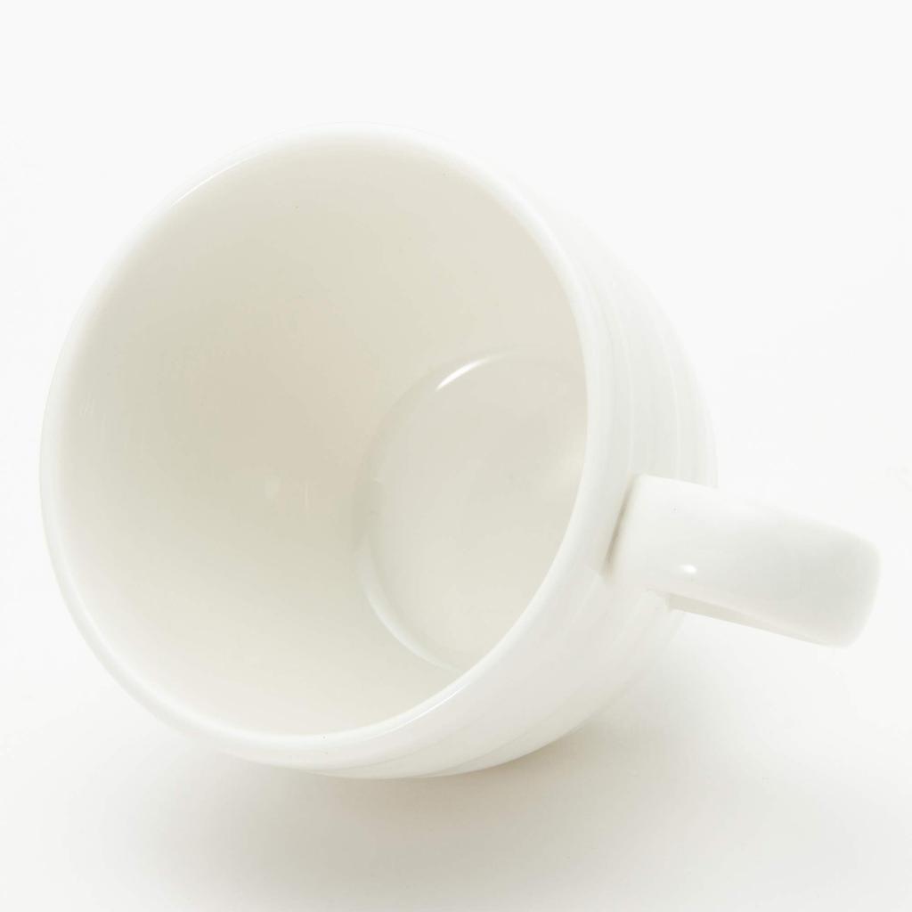NARUMI PATIA Cup and Saucer, 110cc, White, Simple Design, Espresso Cup, Demitasse Cup, Microwave and Dishwasher Safe, 40610-2882